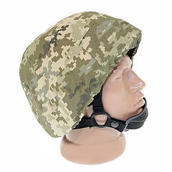 Кавер на шолом Піксель / Армійський тактичний тканинний чохол на каску