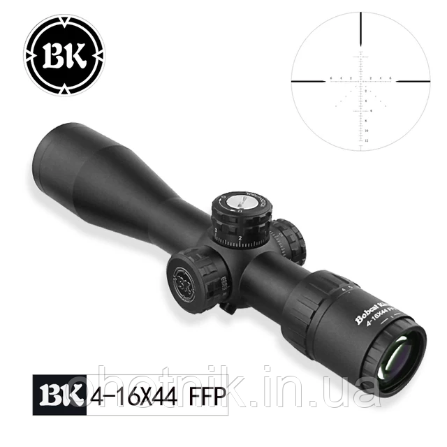 Компактний оптичний приціл BOBCAT KING 4-16x44 SF FFP, для.308 Win