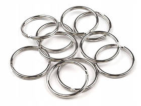 Кільце для ключів d28 мм нікель