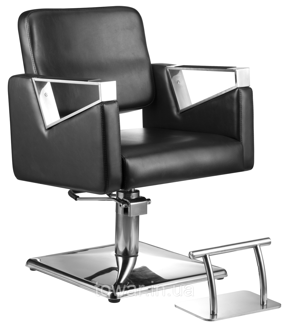 Перукарське крісло Tomas 8643 з гідравлічним поворотом для перукарського салону, підставка для ніг