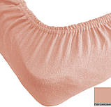 Махрове простирадло на гумці різні кольори 180*200*25 см, фото 2