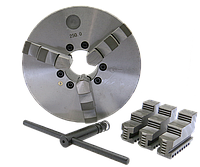 Патрон токарный 250 мм 3-х кулачковый конус