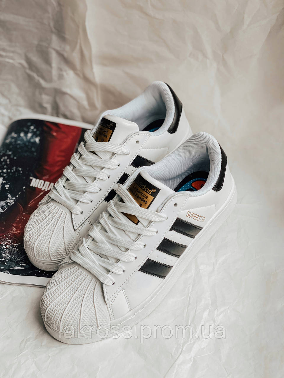 Adidas all white superstars sale