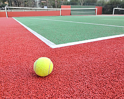 Поліуретанове покриття для тенісного корту.