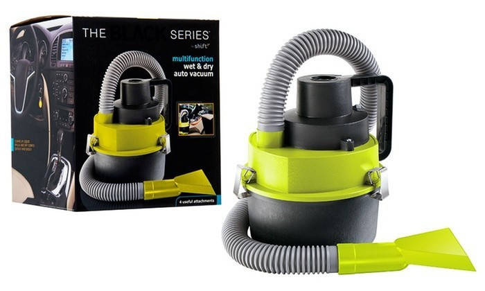 Автопылесо The Black multifunction wet and dry vacuum - компактний пыселос для хімчистки салону авто, фото 3