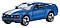Модель легкова Ford Mustang GT (2006) 5” Kinsmart KT5091WF метал інерційна машинка іграшка для дітей Кінсмарт, фото 5