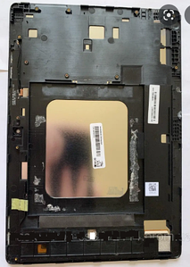 Дисплей для Asus ZenPad 10 Z300M | Z300CNL | Z300C | Z300CG | Z301 | P021 (жовтий шлейф) з сенсором в рамці (Чорний)