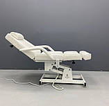 Кушетка косметологічна електрична CAPPUCCINO електричне крісло-кушетка автомат для косметолога 2217, фото 6