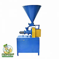 Екструдер для зерна на 220 В (20 кг/годину), екструдер кормовий 3.7 кВт