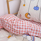 Комплект постільної білизни підлітковий сатин Viluta полуторний комплект, фото 2