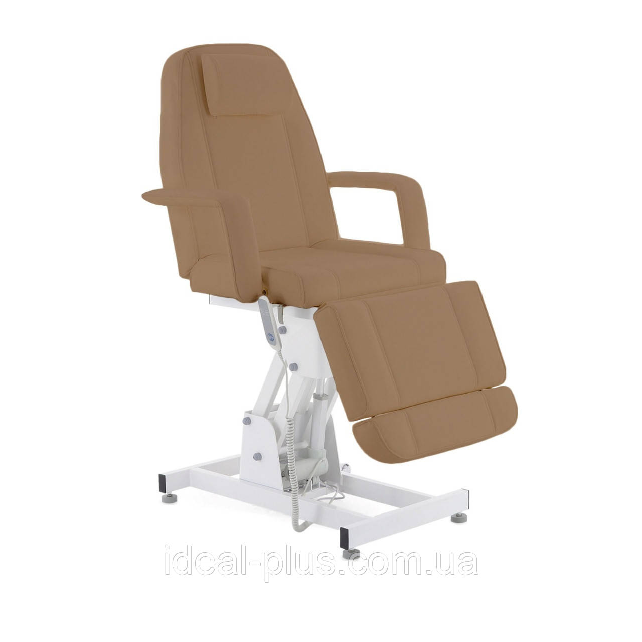 Кушетка косметологічна електрична CAPPUCCINO електричне крісло-кушетка автомат для косметолога 2217, фото 1