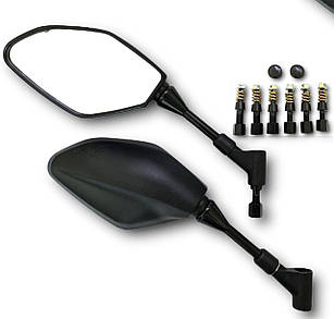 Дзеркала з пружиною різьба M8 10 мотоцикла квадроцикла універсальні