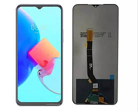 Дисплей для Tecno Spark 8P (KG7n) з сенсорним склом (Чорний) Оригінал Китай