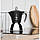 Гейзерна кавоварка Bialetti 280 мл Moka Induction Black (6 su) для індуційної плити, фото 3