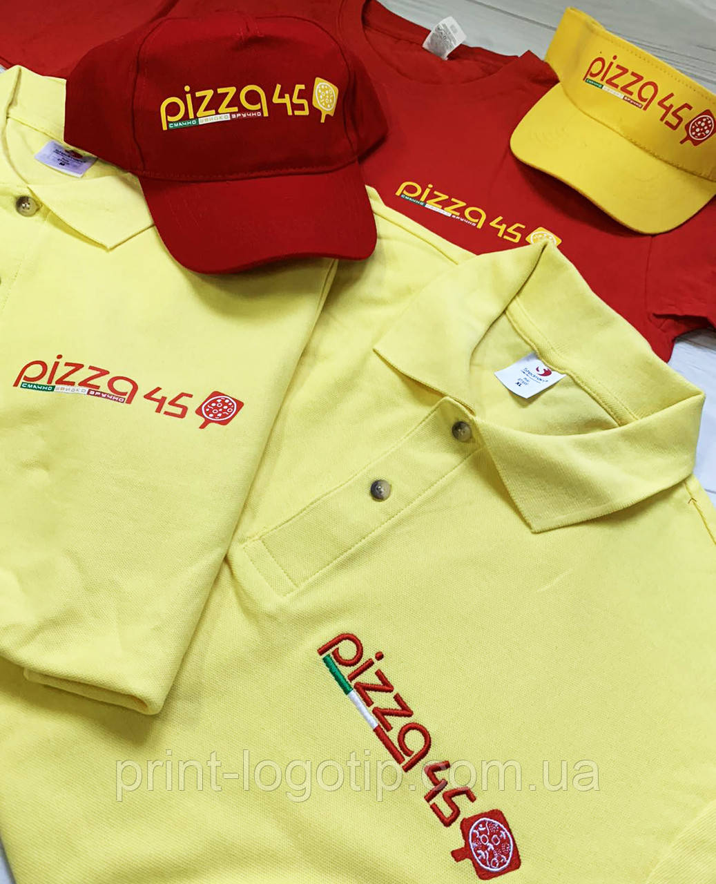Рекламные рубашки поло с логотипом вышивка - фото 1 - id-p27471813