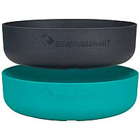 Набір мисок 900, 1000 мл DeltaLight Bowl Set от Sea To Summit, Pacific Blue/Charcoal, L