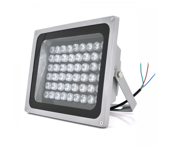Прожектор направленный с сумеречным датчиком YOSO 220V 50W, 54LED, IP66, угол обзора 120°, дальность до 150м, 280*230*130мм, BOX