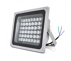 Прожектор направленный с сумеречным датчиком YOSO 220V 50W, 54LED, IP66, угол обзора 120°, дальность до 150м, 280*230*130мм, BOX
