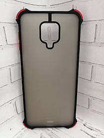 Чохол для Xiaomi Redmi Note 9S/ Note 9 Pro накладка бампер протиударний чорний
