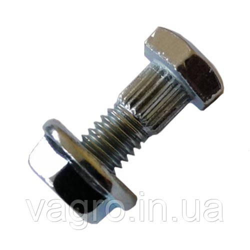 Болт сегмента жатки з гайкою H207542 + 14M7303 Schumacher