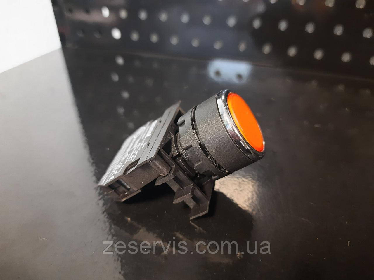 Натискна кнопка B100DS (1НО) жовта, EMAS, фото 1