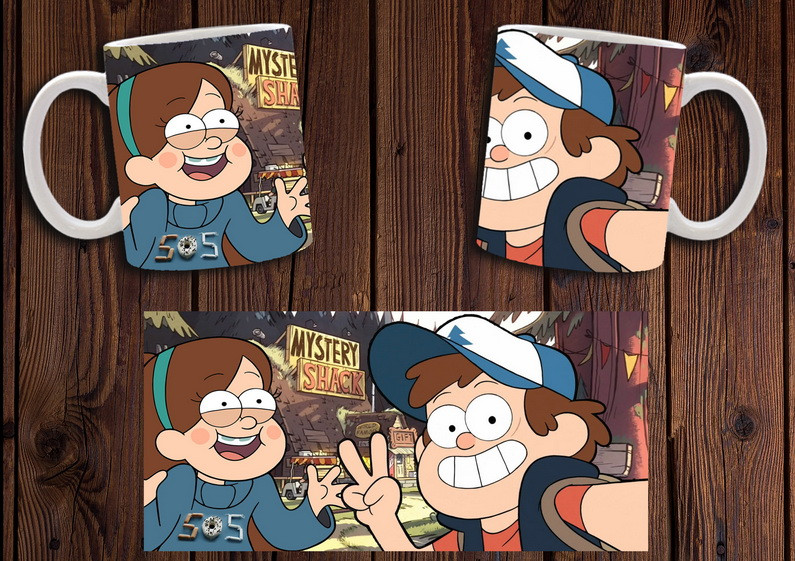 Чашка "Таємниці Ґравіті Фолз" / Кружка Gravity Falls №19