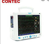 СпО2 датчик дорослий/неонатальний до монітора пацієнта Contec CMS 6000/6800/7000/8000/9000, 3 м, 5 пін, фото 8
