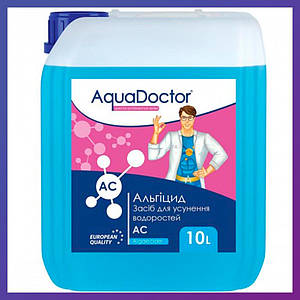Хімія для басейну AquaDoctor АС альгіцид 10 л