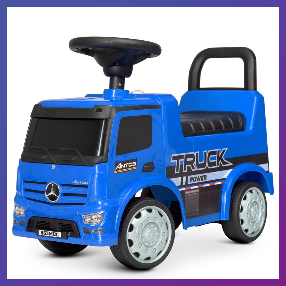 Дитяча каталка-толокар Mercedes 656-4 світлові та звукові ефекти