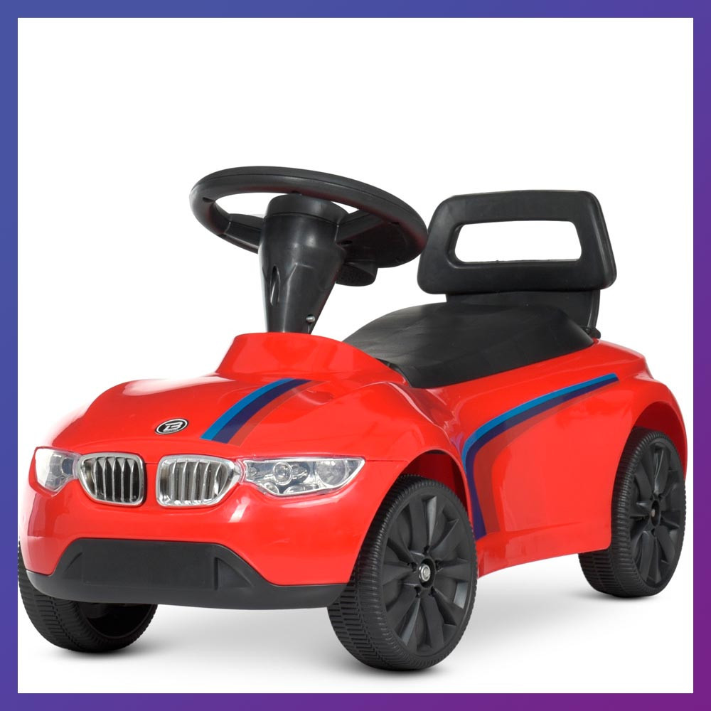 Дитяча каталка-толокар BMW M 4580-3 світлові та звукові ефекти червона