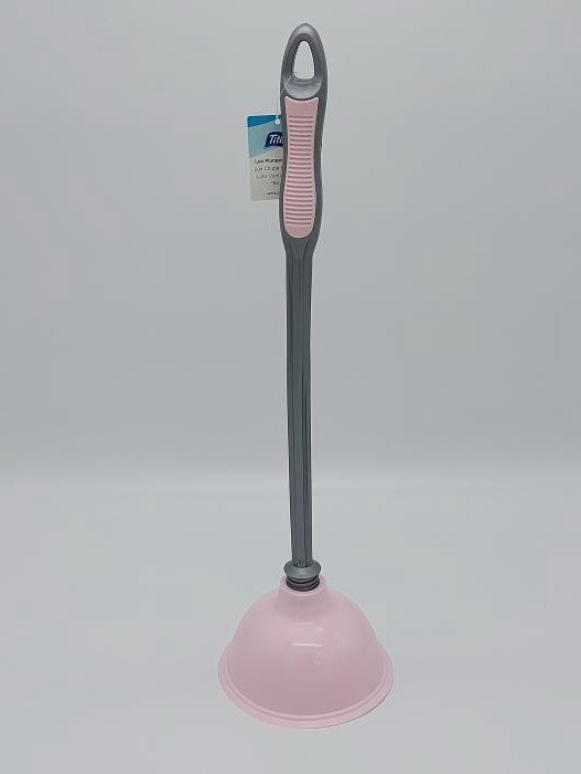 Вантуз для унітазу та туалету з довгою ручкою TP-1360 L 49 cm D 14 cm IKA SHOP
