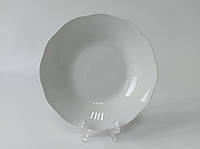 Тарелка глубокая столовая керамическая белая для супа Миска для первых блюд суповая в упаковке 12 шт 350 мл