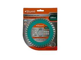Диск алмазний Turbo Wave 125x22 мм Sturm 5170302 (читайте опис)