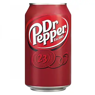 Напій газований Dr. Pepper 330 мл.
