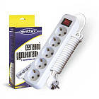 Подовжувач SVITTEX 5/2м з з/к і кнопка 16 А 250 В, фото 2