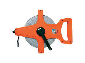 Рулетка 30 м геодез. пласт. стрічка Sturm 2010-07-GP-30 (зчитувати опис)