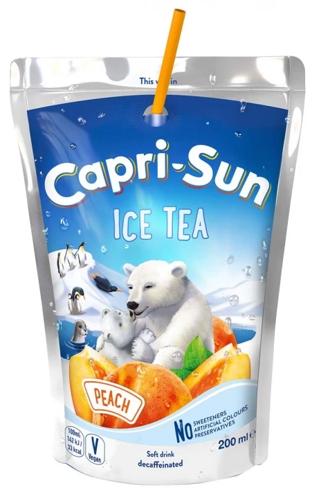 Сік Capri Sun Холодний Чай Персик, 200 мл., фото 1