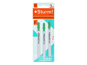 Пилки для лобзика для металу Sturm 9019-01-75x3-HSS-10 (читувати опис)