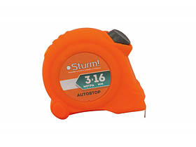 Рулетка з автостопом, 3 мХ16мм, Sturm! 3100301 (читувати опис)