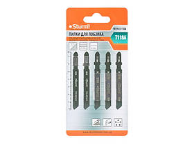 Пилки для лобзика для металу Sturm 9019-03-118A (прямий різ) (читайте опис)