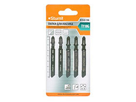 Пилки для лобзика для металу Sturm 9019-03-118G (прямий чистий різ) (читати опис)