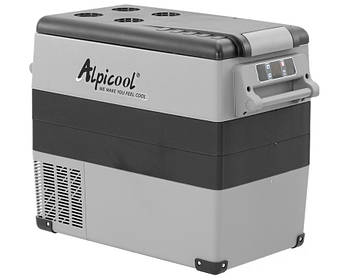 Компресорний автохолодильник Alpicool CF55 (50 літрів). До -20℃. Живлення 12, 24, 220 вольт