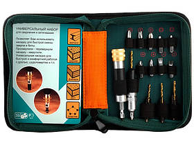 Набір свердел, біт і адаптер Sturm 1055-02-S2 (читувати опис)