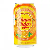 Газированная вода Chupa Chups Sparkling Апельсин, 345 мл.