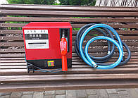 Міні АЗС (колонка) для дизельного палива 220V 60л/хв . Пістолет відсікає, захисний короб