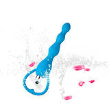 Анальна пробка з вібрацією - Чорний - 17*1,7*2,2*3см - Анальні іграшки, фото 2