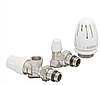 Комплект для з' єднання радіатора KOER SET-13 - 1/2"x1/2" (особа) з термоголовкою ВН, фото 3