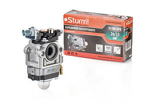 Карбюратор "профі" для бензотримера 26-33 куб.см. з праймером Sturm BT-CRB-26PB (читувати опис)