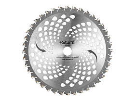 Диск підвищеної міцності до тримера Professional 255 мм 40 зубів Sturm BTA005 (читає опис)