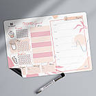 Магнітний планер спортивний A3  Рожевий/Pink, UA, фото 2